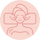 Rostro y cuello o contorno de ojos